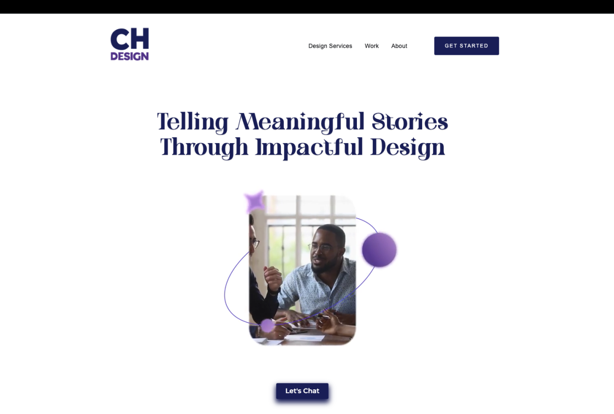 Personal Website - student project