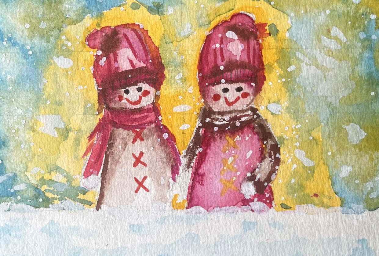Puppen im Schnee - student project