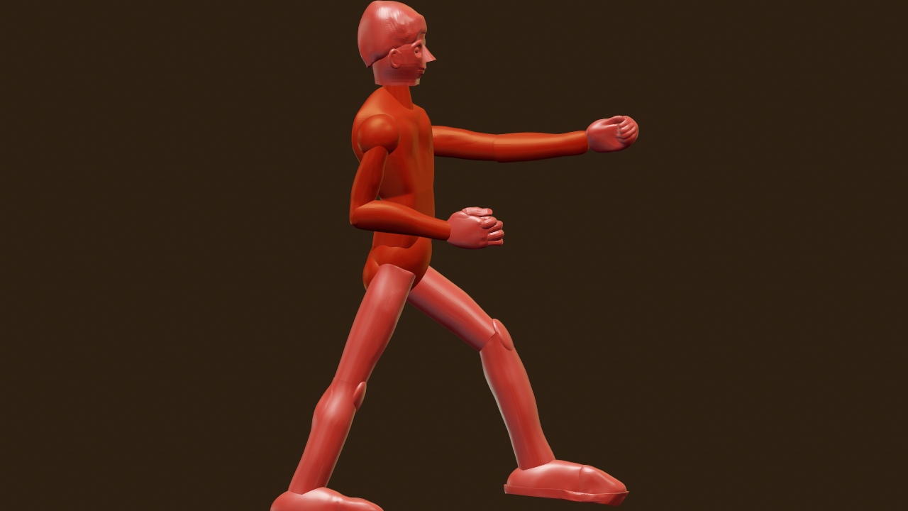 3d stylized anatomy - student project