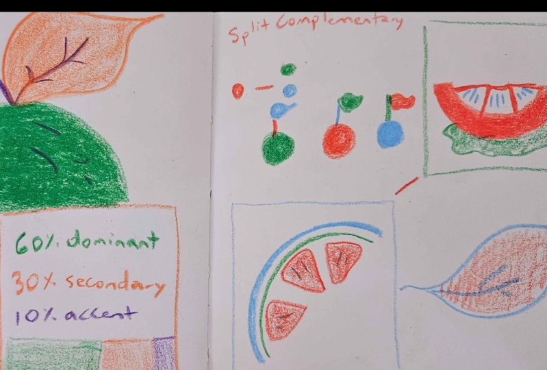 Split Complementary and Triadic Colors