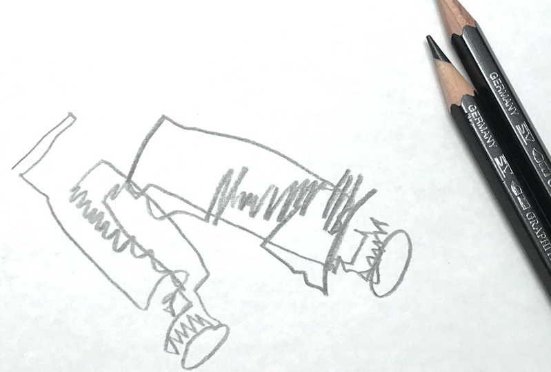 My blind contour drawings