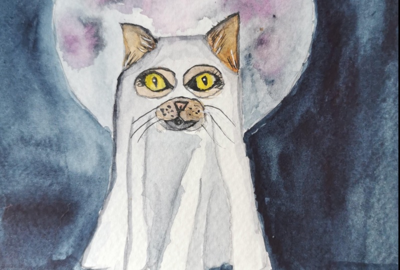 Ghost Cat!