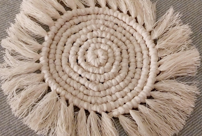 First macrame project