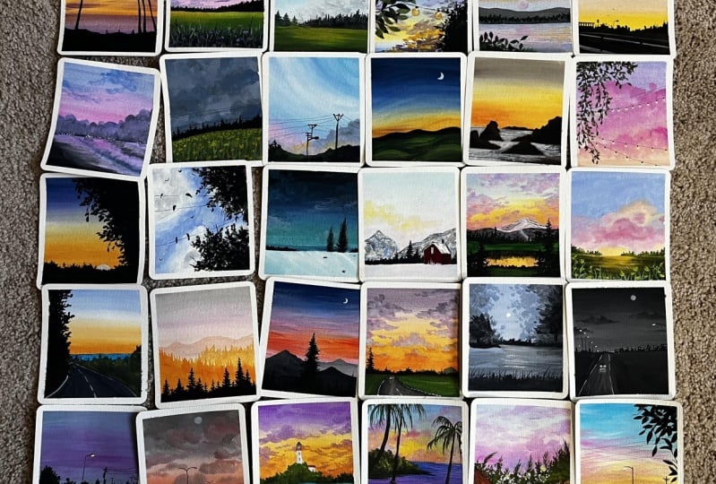 Gouache challenge