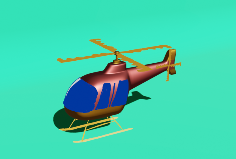 MY 3D HELICOPTER MODEL