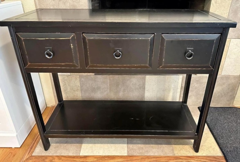 Refinished Entryway Table