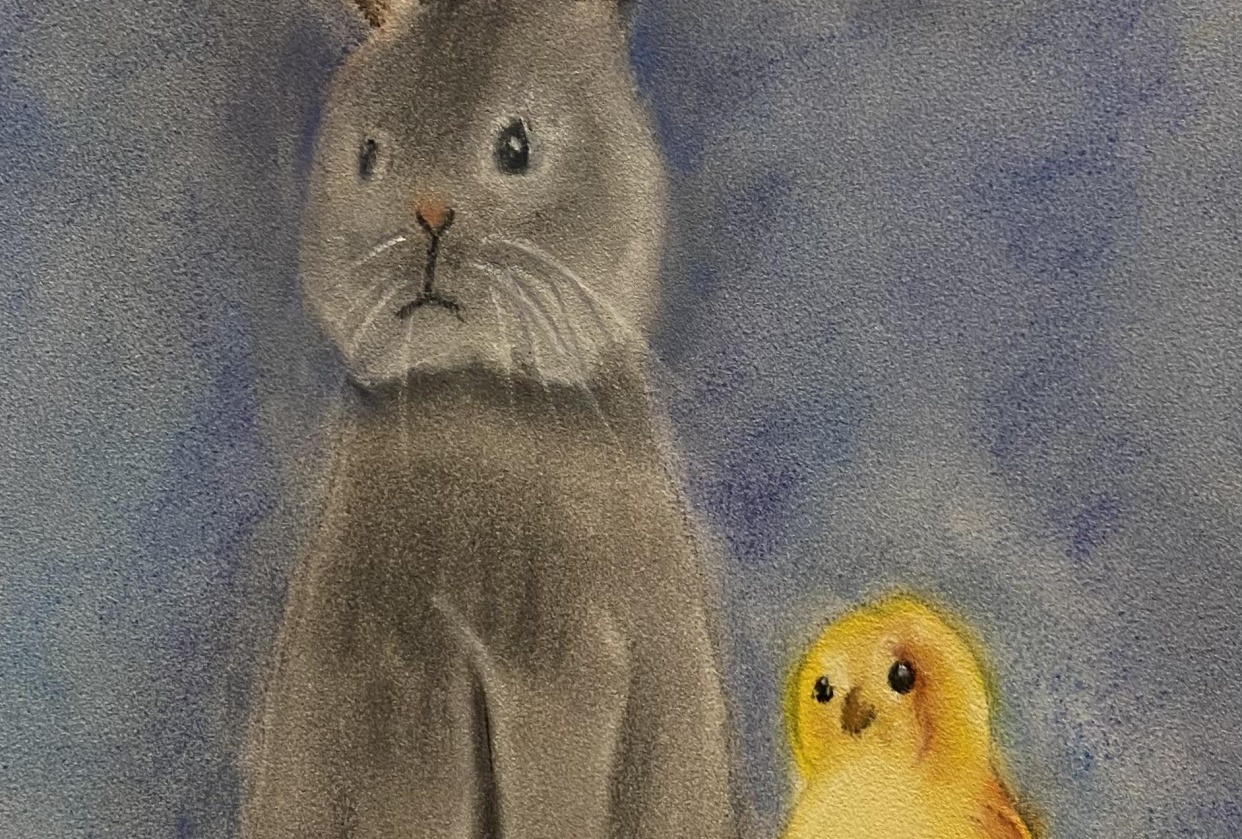 Bunny and chick - student project