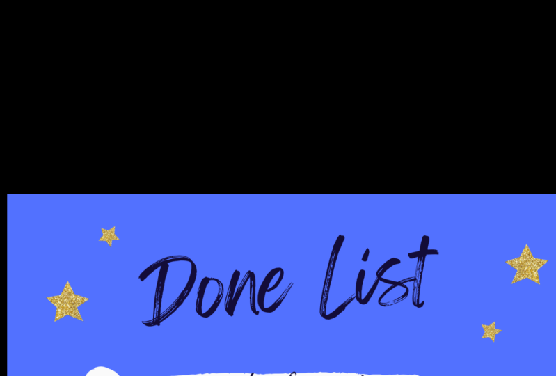 Gillian Kerruish - Done List
