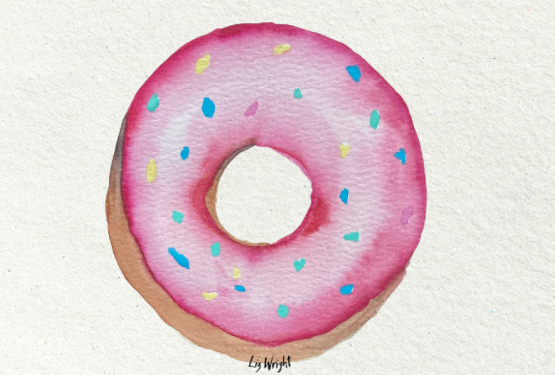 Fun Doughnut Painting