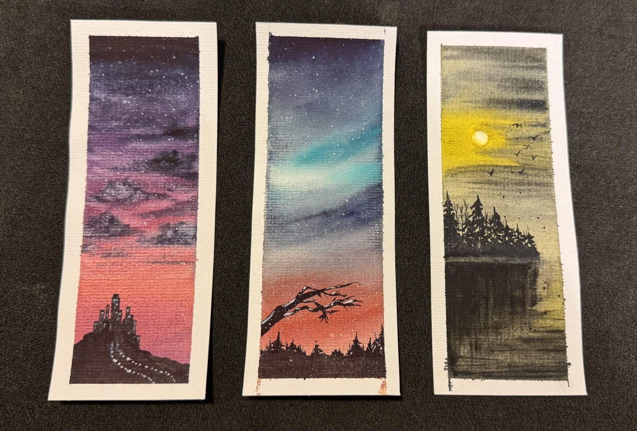 Landscape Bookmarks - student project