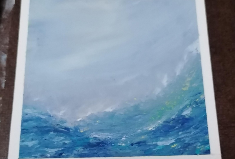 Mini abstract seascape