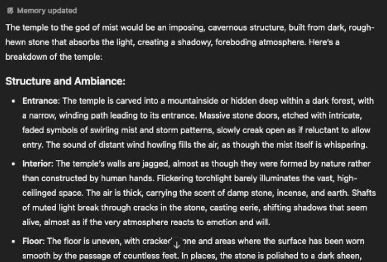 Mist God's Temple