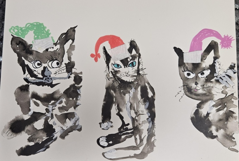 Inky cats
