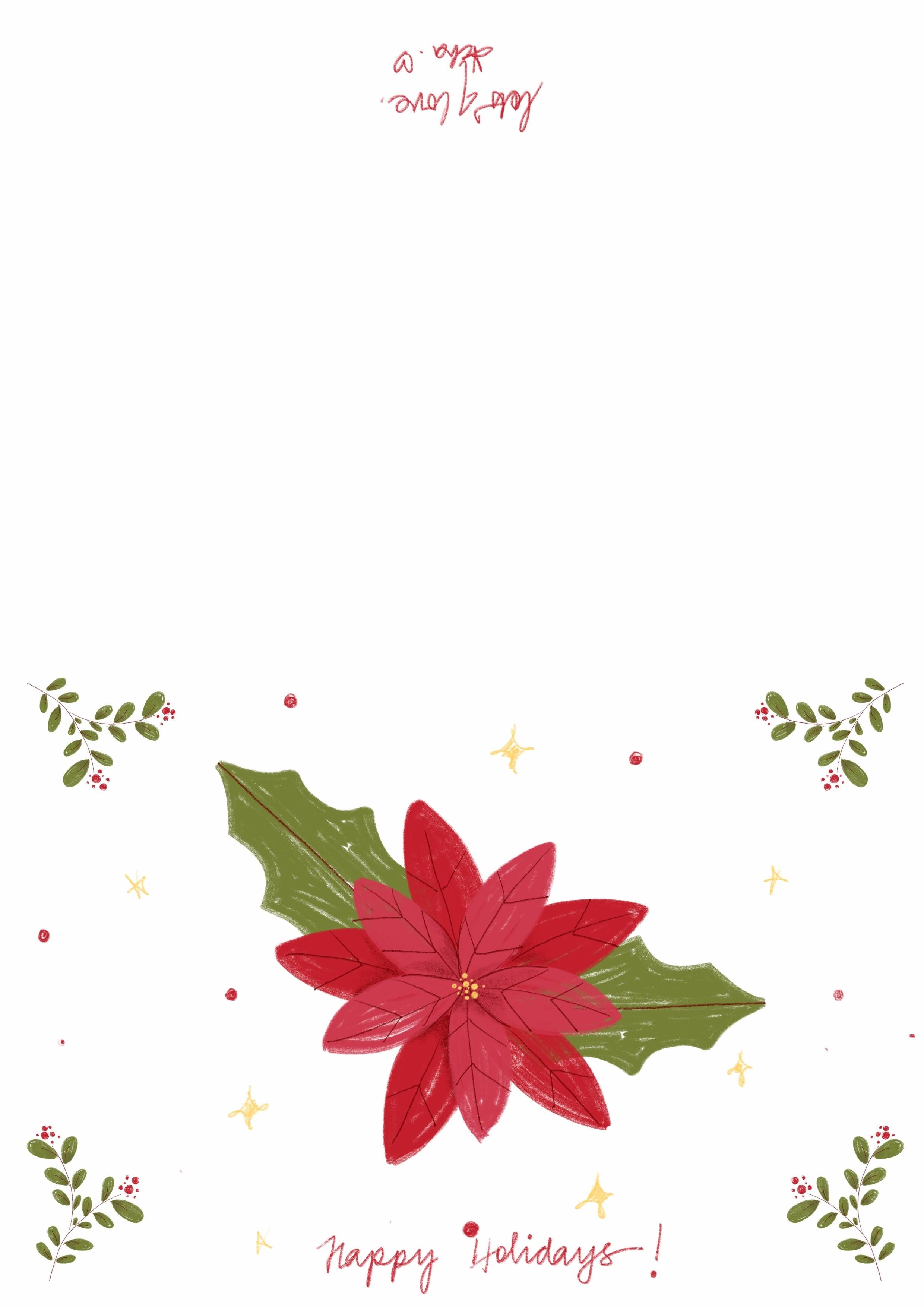 Holiday Card in between meetings - student project