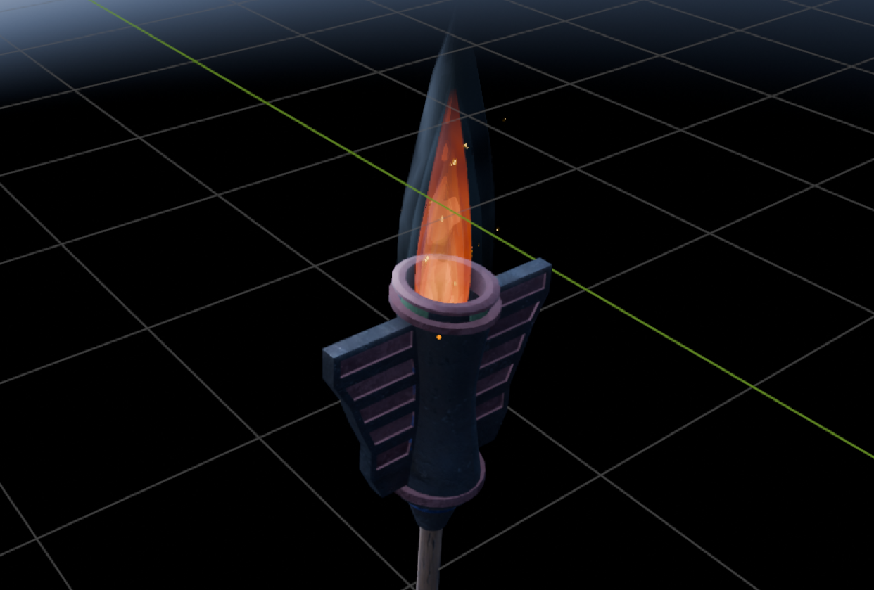 Fire Animation - student project
