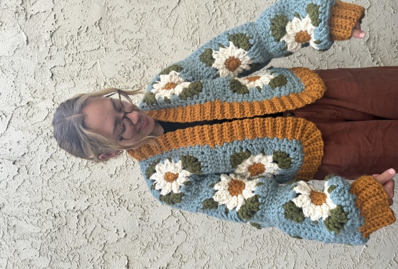 Flower Power Cardigan