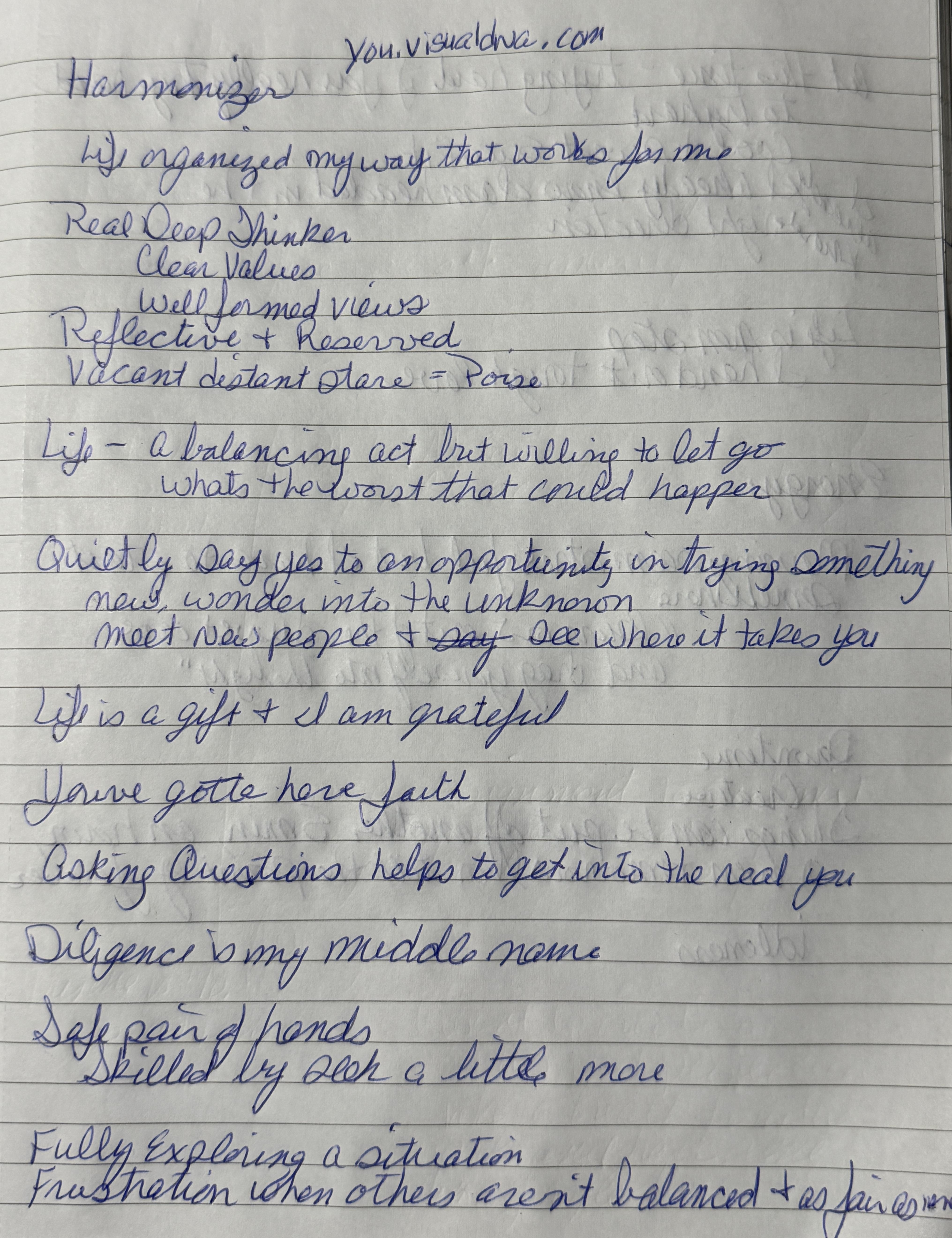 Exercise 1 with Kain Ramsay Unshakable Confidence - student project