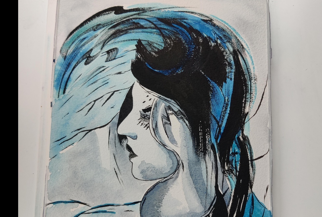 abstract portrait - student project