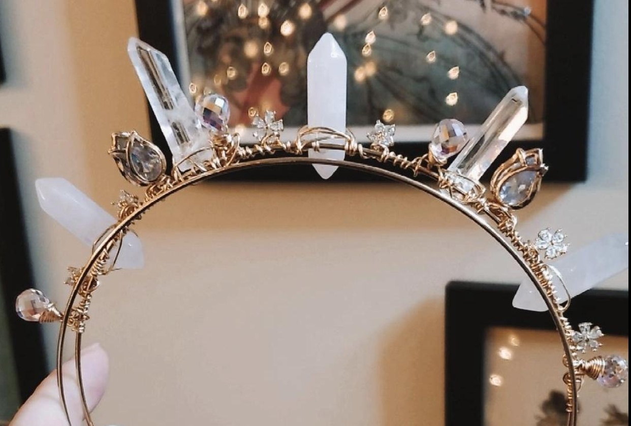 Cooper Creations Crystal Headpiece - student project