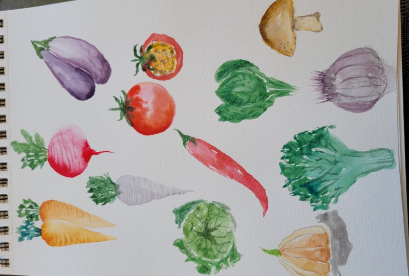 Loose vegetables
