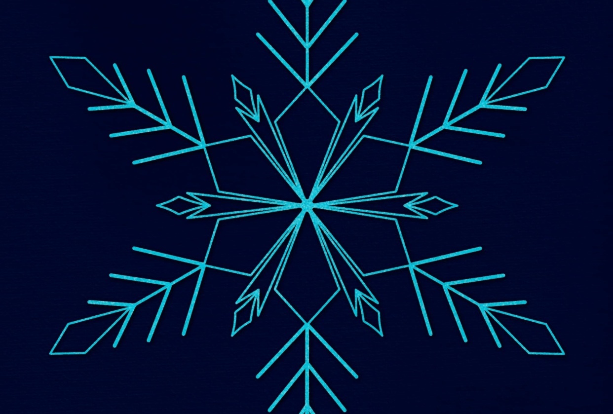 Just a little snowflake - student project