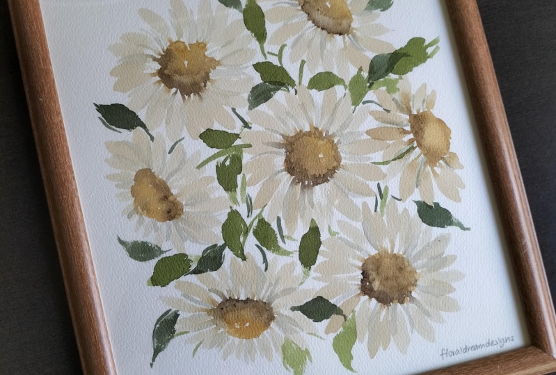 Daisies composition