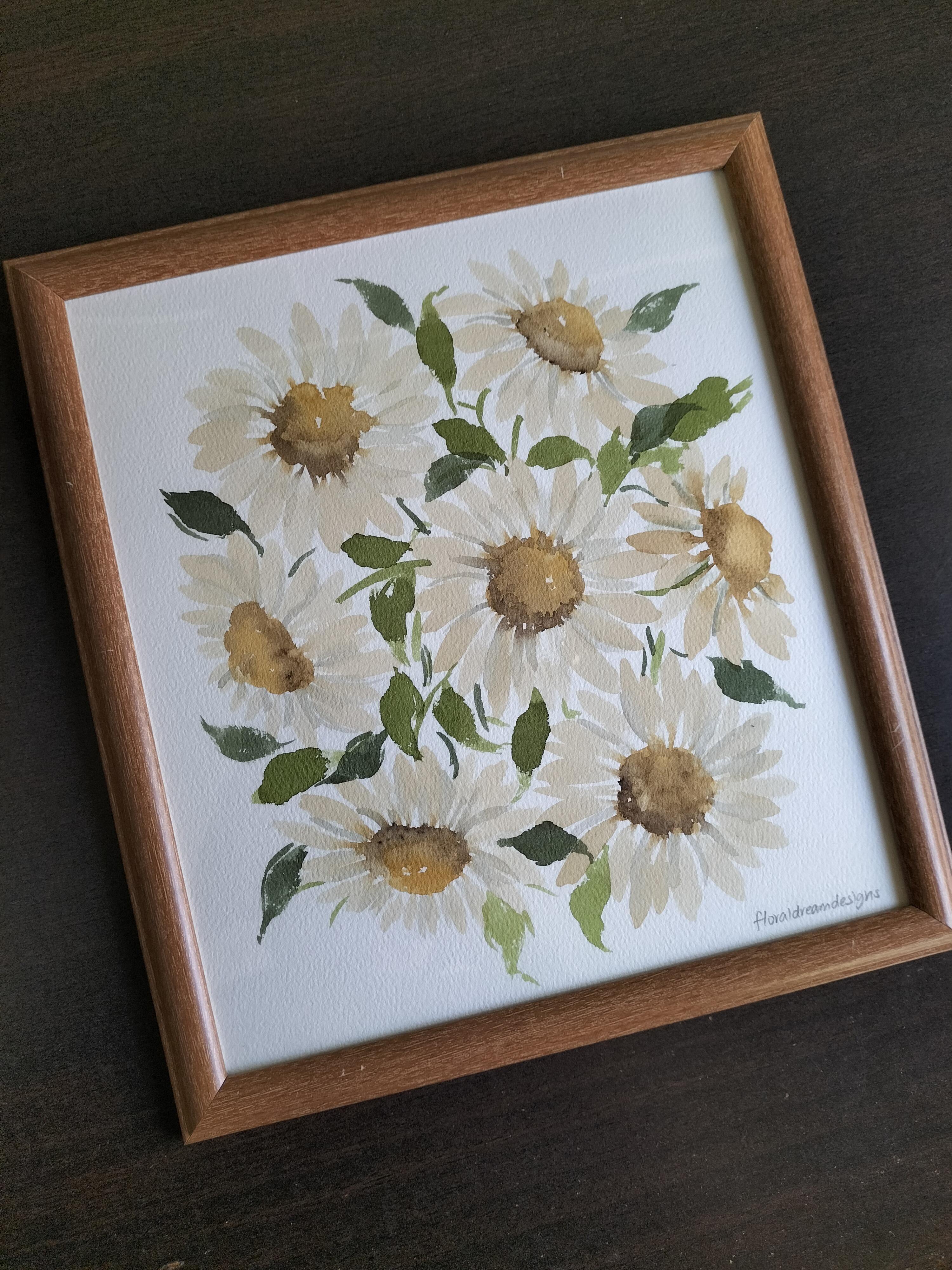 Daisies composition - student project