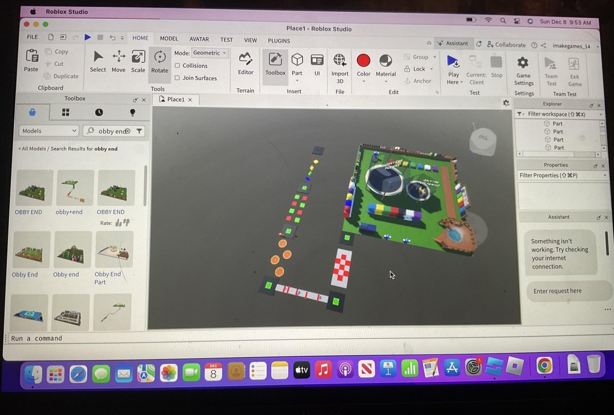My obby! - student project