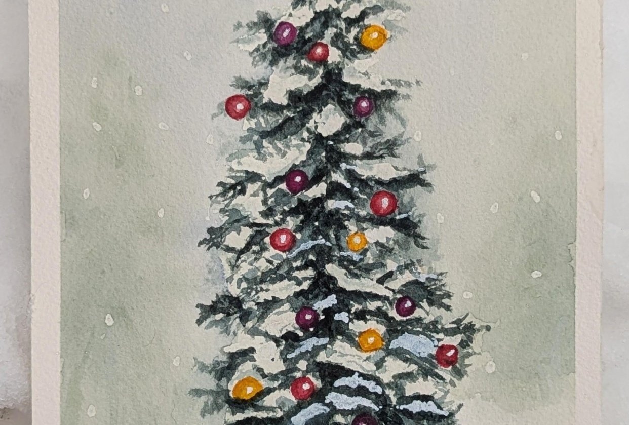 Festive Spruce - student project
