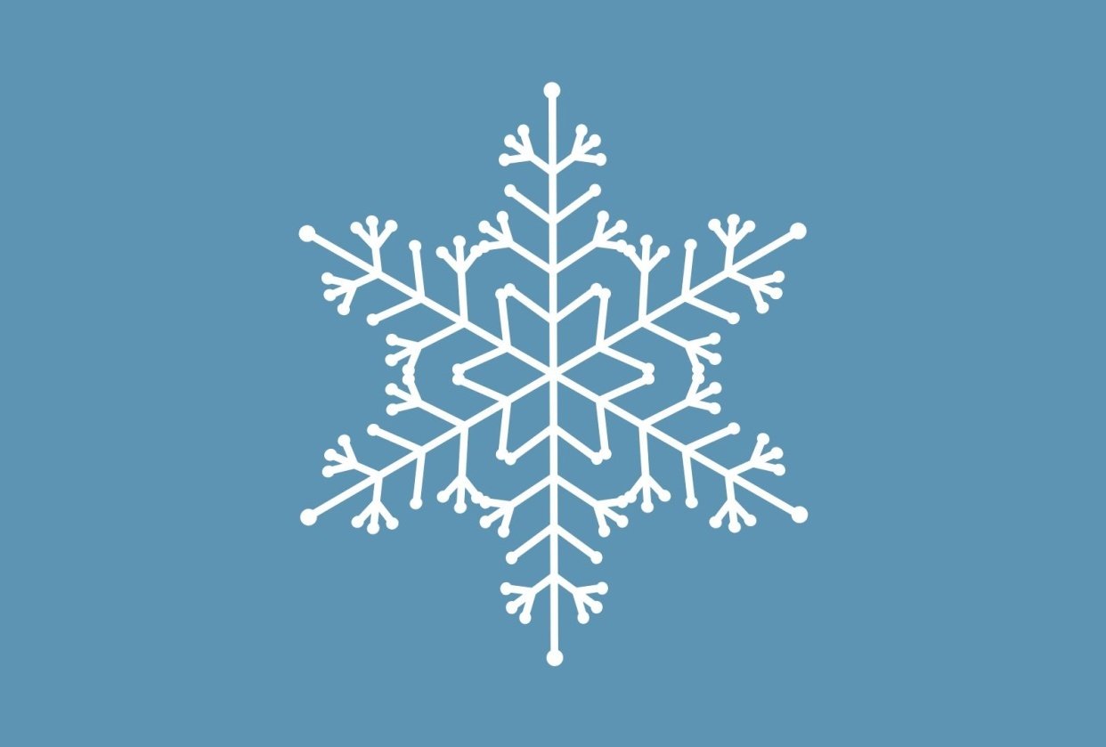 Rotate + Reflect Snowflake - student project