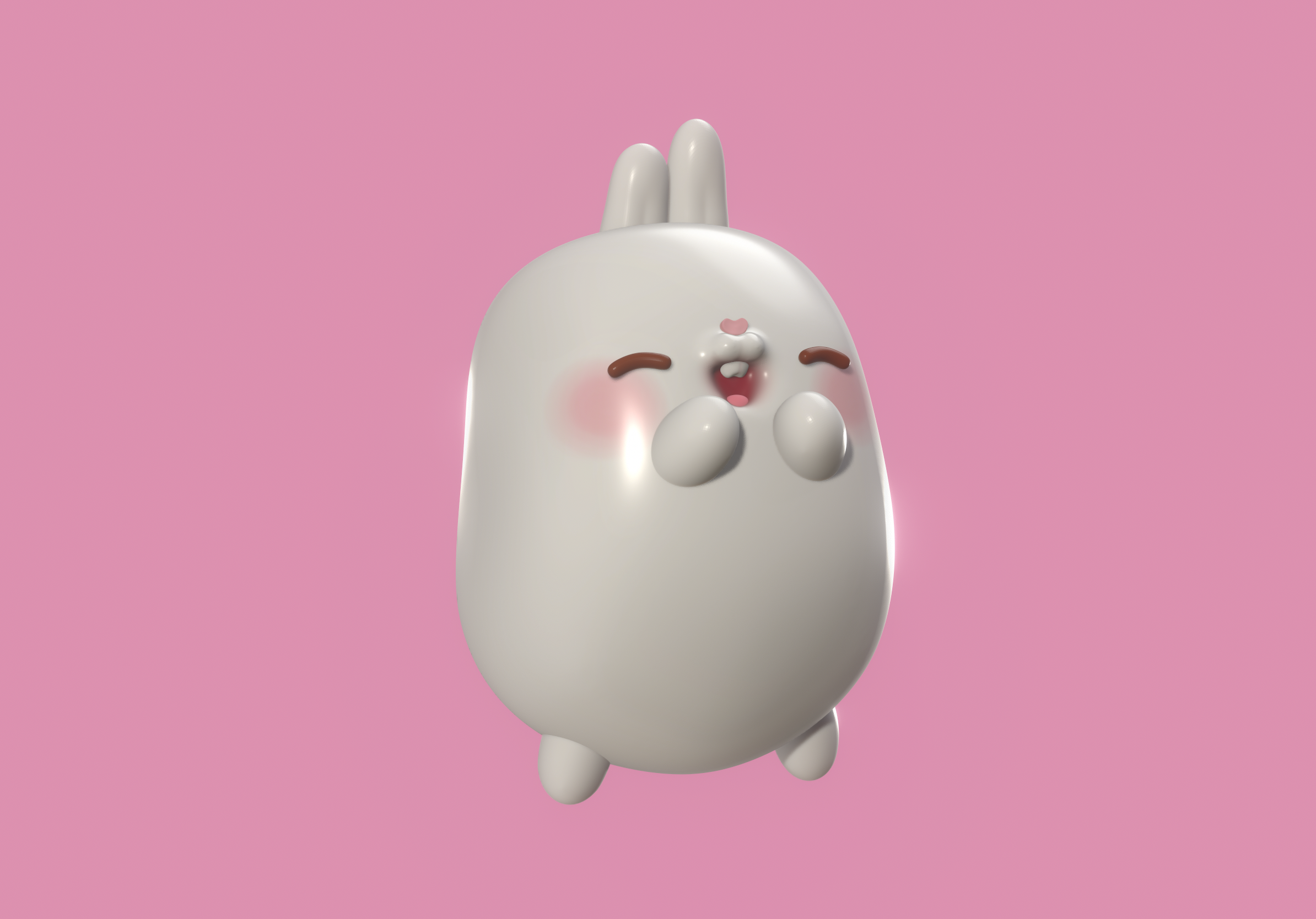Molang in 3D - student project
