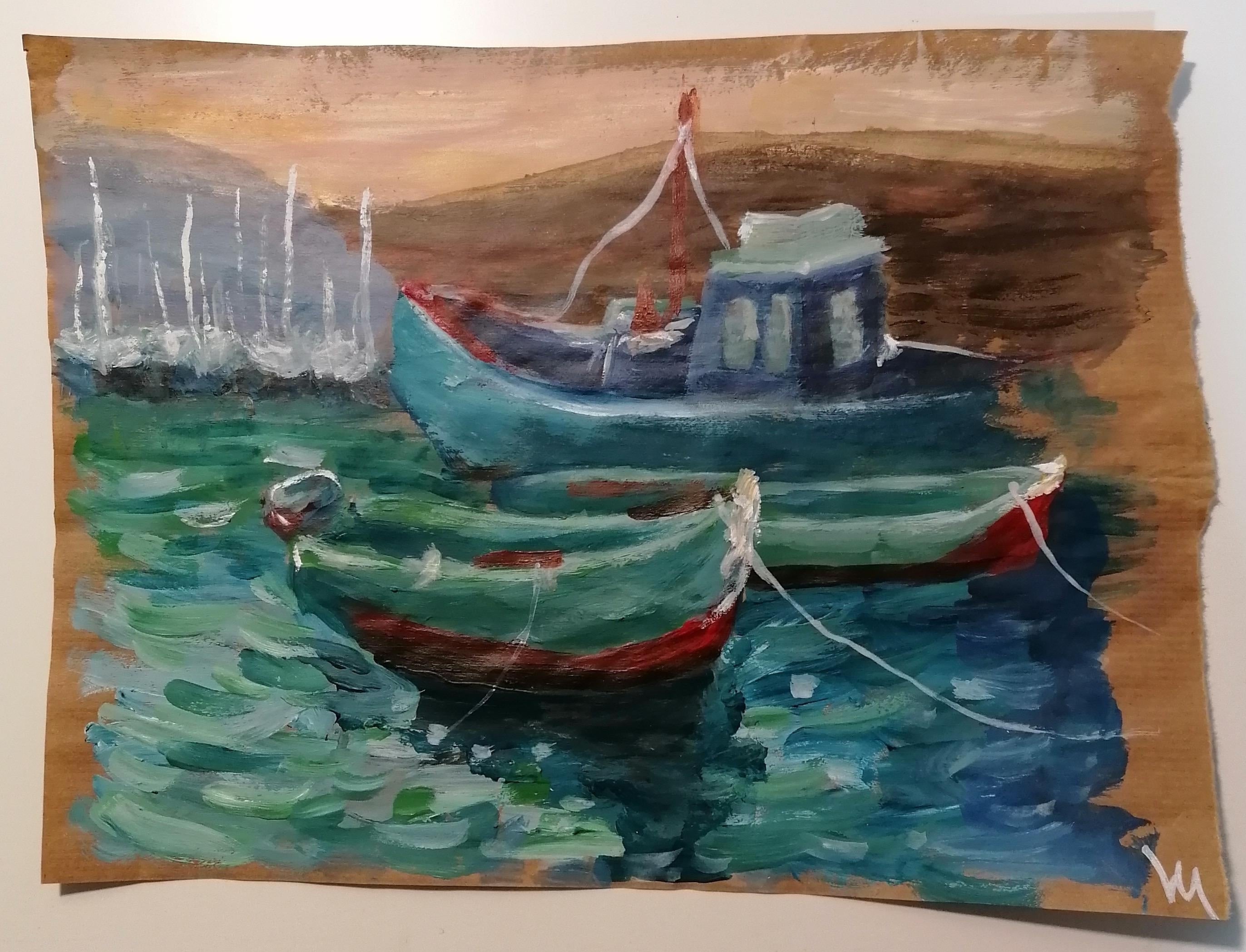 Green boats - student project