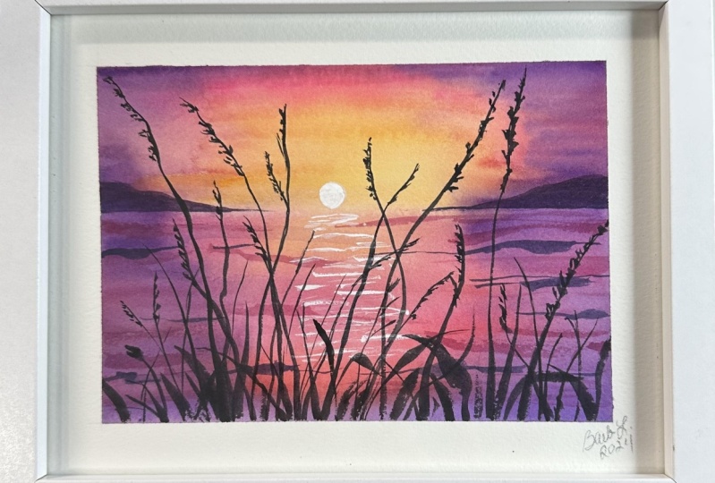 Sunrise on the water
