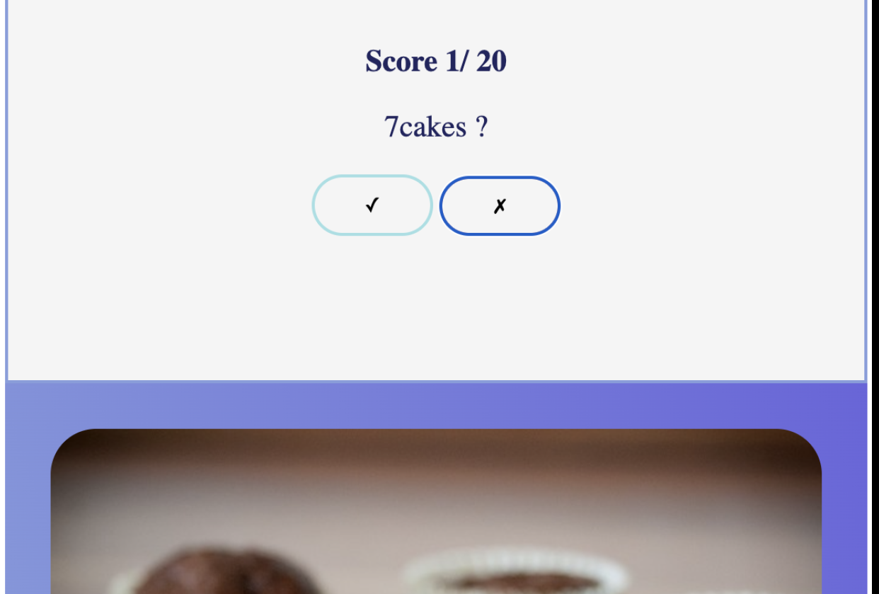 Number match game - student project