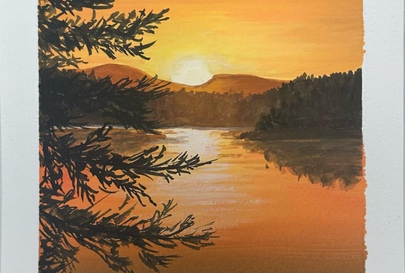 A serene scene