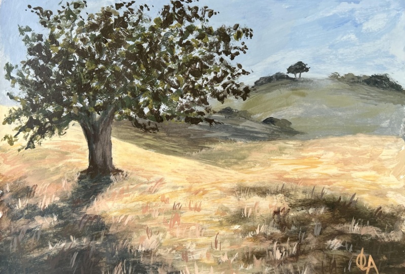 Paint The Mood: Expressive Landscapes With Acrylics