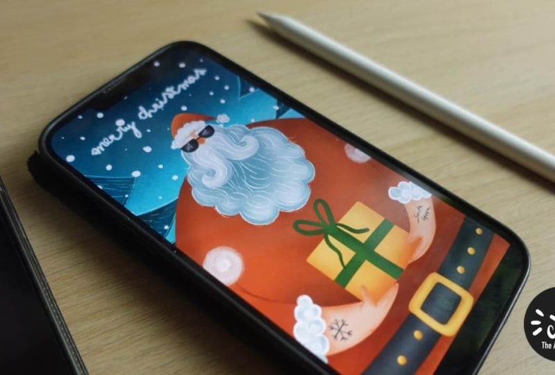 Tattooed Santa:)