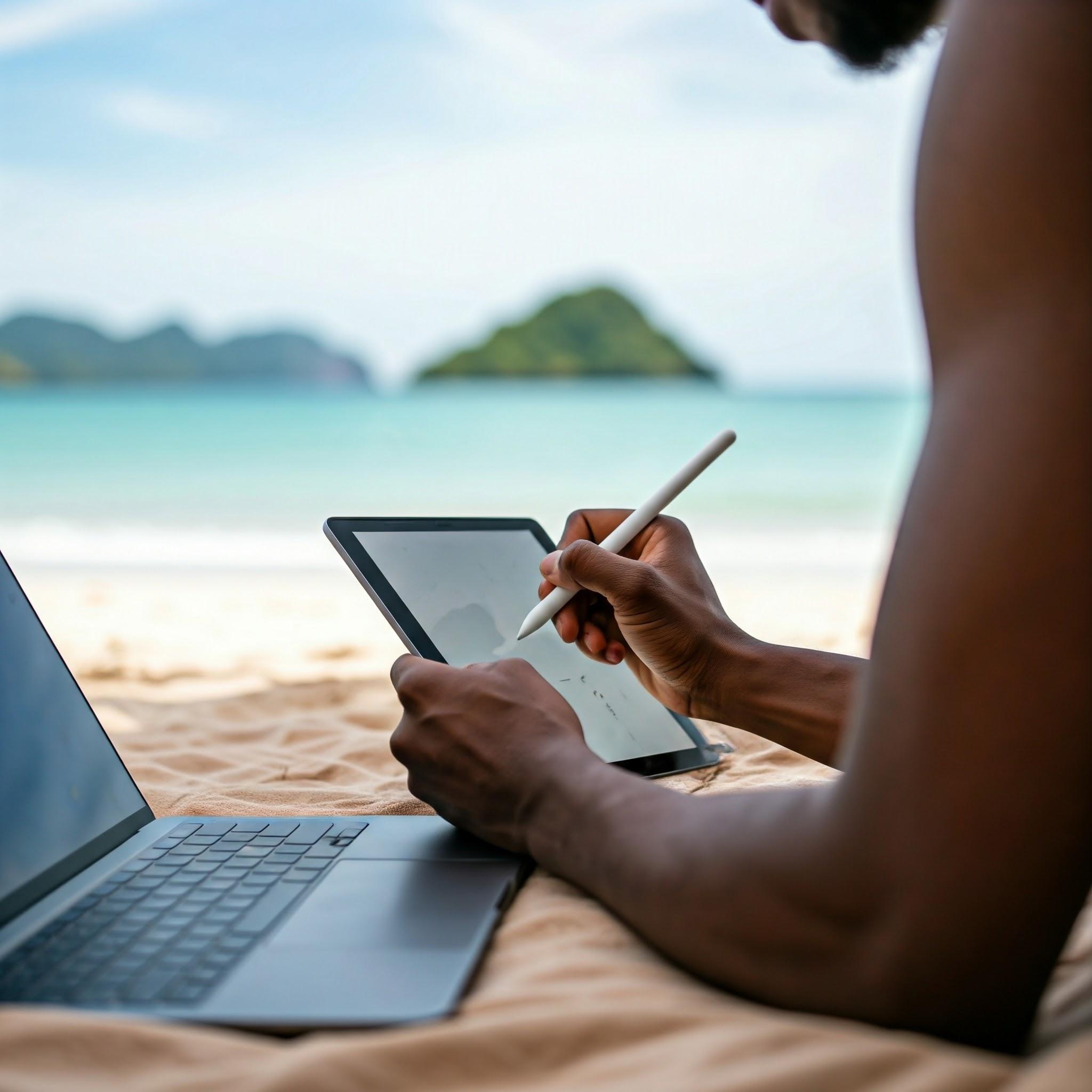Digital nomad - My Quiz results - student project