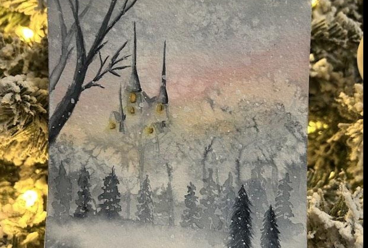 Enchanting Winter Castle #ShowYourArt_Scholarship2024 - student project