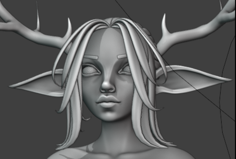 Stylized Torso sculpt