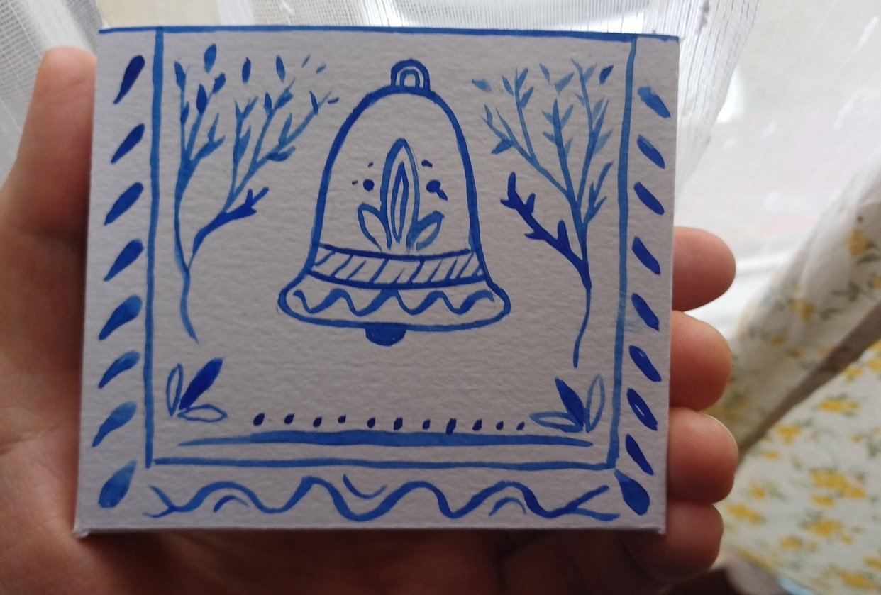 Making of a Christmas tunnel book - student project