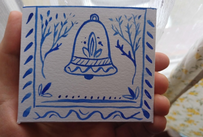 Making of a Christmas tunnel book