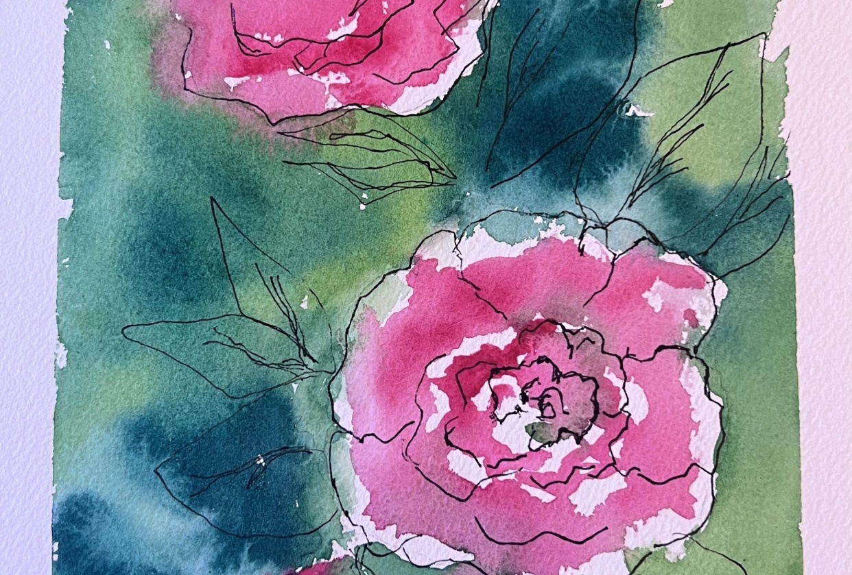 Cute roses - student project