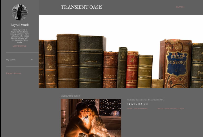 Transient Oasis Blog