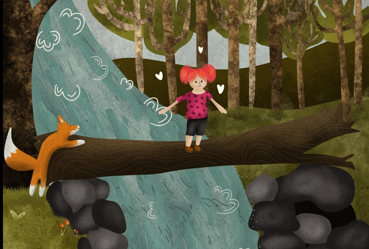 Children's book illustration - student project