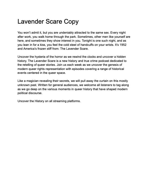 The Lavender Scare copy