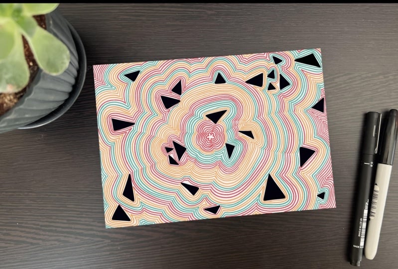 Illustrate Your Year in Abstract Form