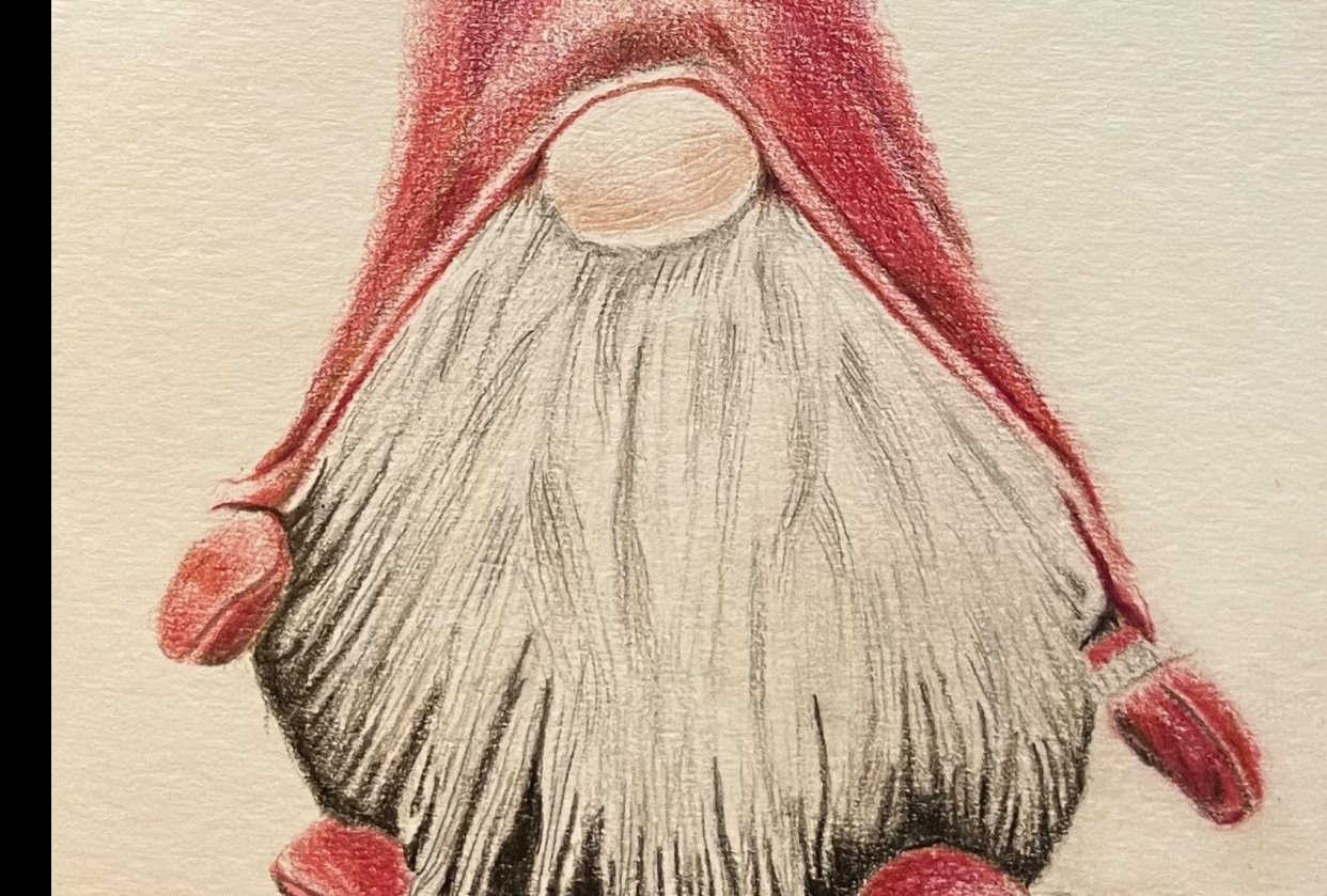 Gnome with Red Hat - student project