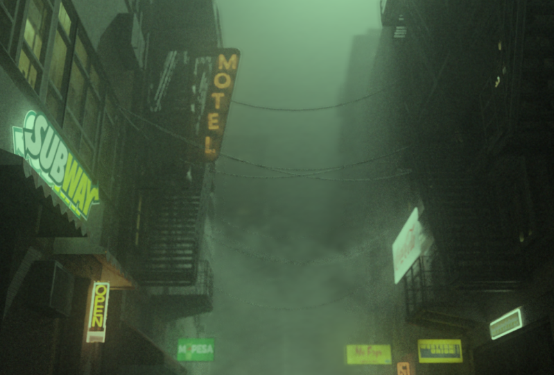 my dark alley