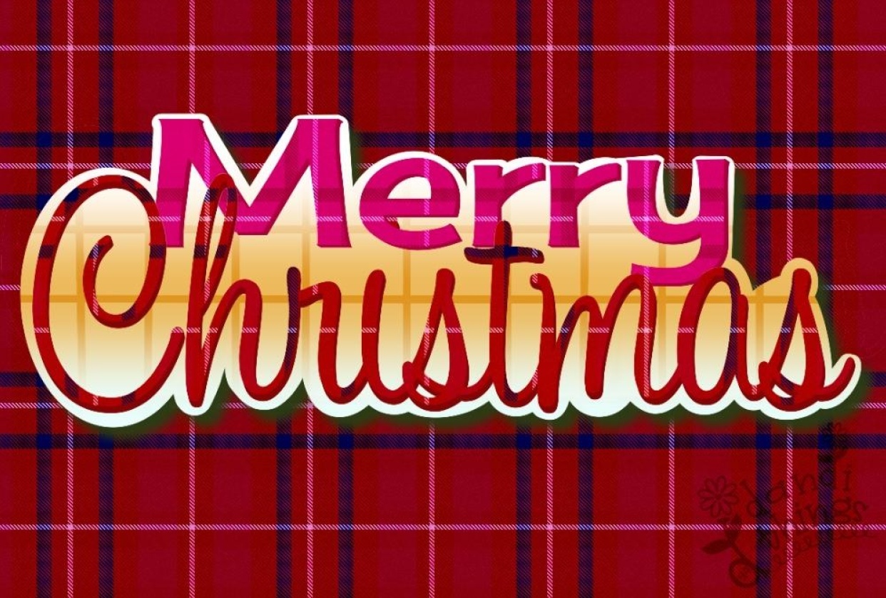 Have Yourself A Plaid Little Christmas - student project